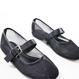 Brand new, mesh Mary Jane’s.